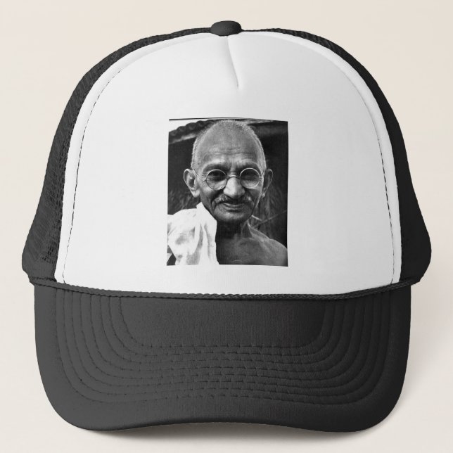 MKGandhi Trucker Hat (Front)