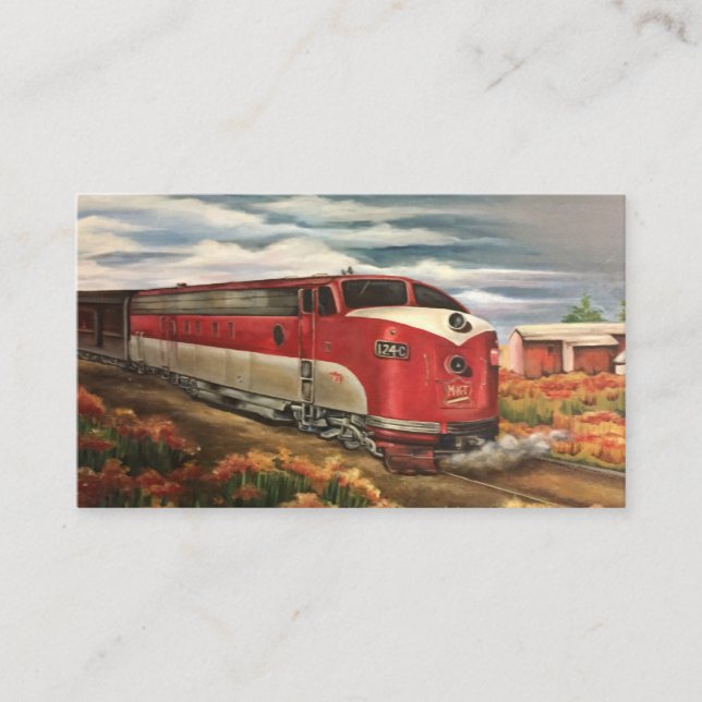 MKT Train Business Card (Front)