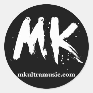 MKULTRA Music Round Sticker #2