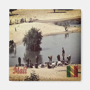 ML - Mali - Panorama Magnet