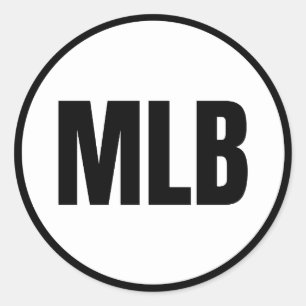 MLB - Melbourne Classic Round Sticker