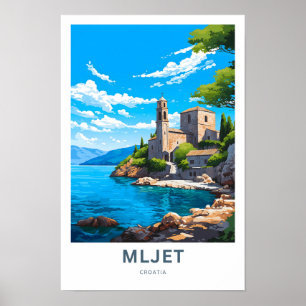 Mljet Croatia Travel Print