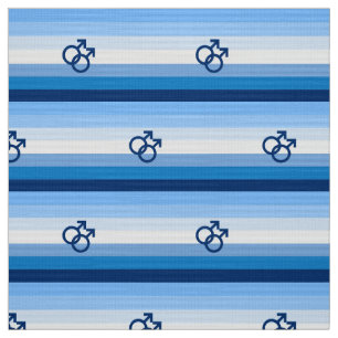 MLM Gay Male Pride Flag Fabric