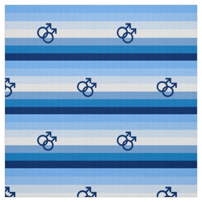 MLM Gay Male Pride Flag Fabric (Swatch)