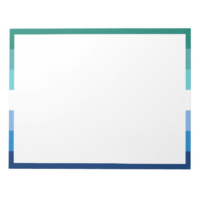 MLM Gay Male Pride Flag Notepad (Front)