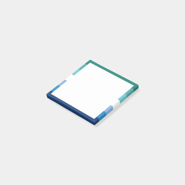 MLM Gay Male Pride Flag Post-it Notes (Angled)