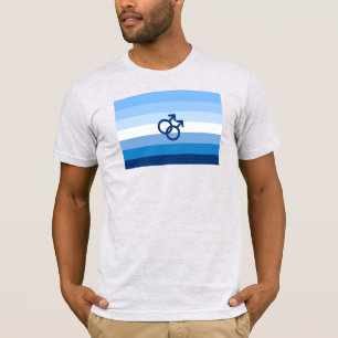 MLM Gay Male Pride Flag T-Shirt