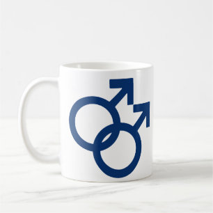MLM Gay Men Gender Symbol Coffee Mug