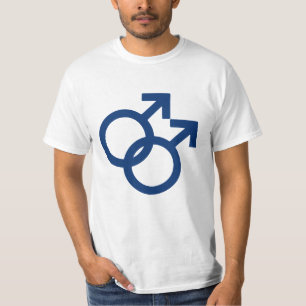 MLM Gay Men Gender Symbol T-Shirt