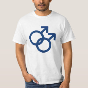 MLM Gay Men Gender Symbol T-Shirt