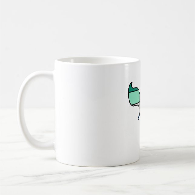 MLM Pride Flag Chai Coffee Mug (Left)