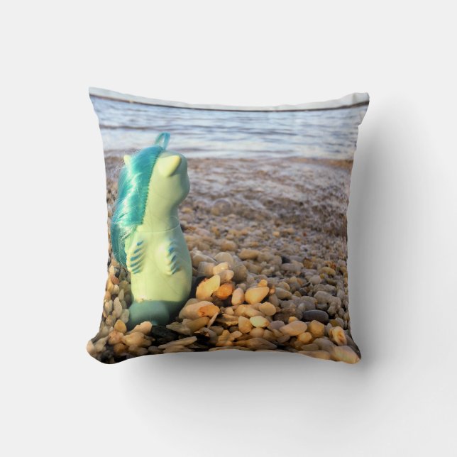 MLP Beachcomber Baby Sea Pony at the Beach Cushion (Front)
