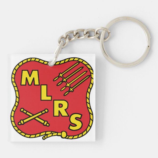 MLRS Field Artillery Key Ring (Back)