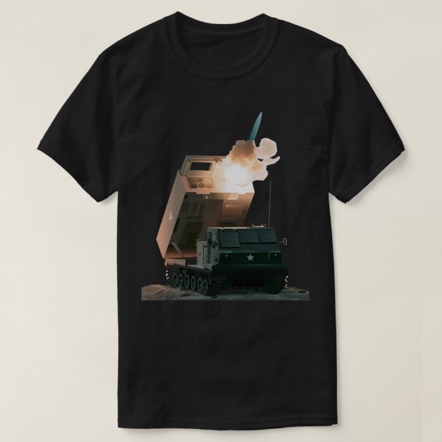 MLRS M270 X T-Shirt (Design Front)