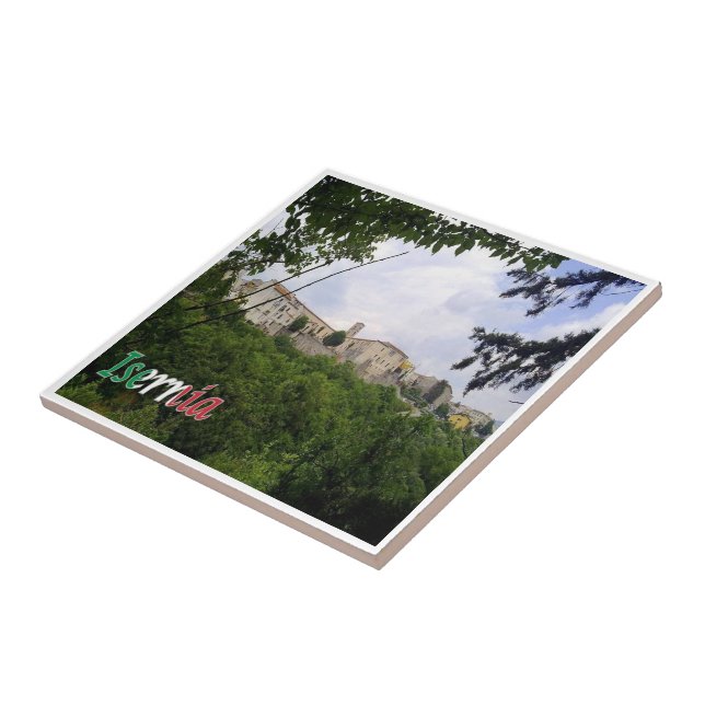 MLS015 ISERNIA, Glimpse, Molise, Italy, Tile (Side)