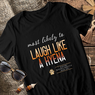 MLT Laugh Like a Hyena Bachelorette ID1156 Tri-Blend Shirt