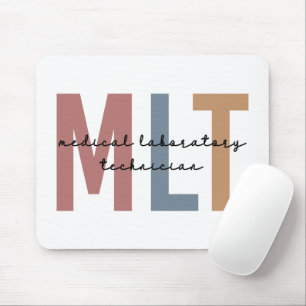 MLT Medical Laboratory Technician Medical Lab Tech Mouse Mat