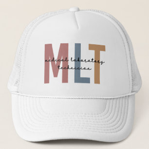 MLT Medical Laboratory Technician Medical Lab Tech Trucker Hat
