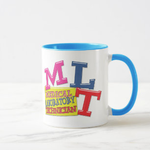 MLT WHIMSICAL FUN ACRONYM LETTERS LABORATORY MUG