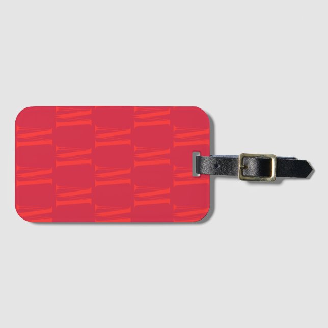 MM Luggage Tag (Front Horizontal)