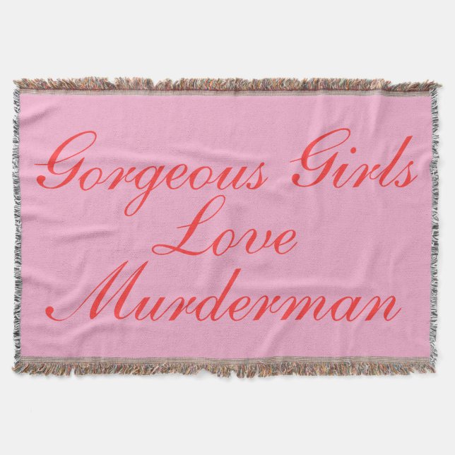MM Women's Throw Blanket (Front)