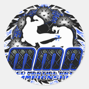 MMA 22 CLASSIC ROUND STICKER