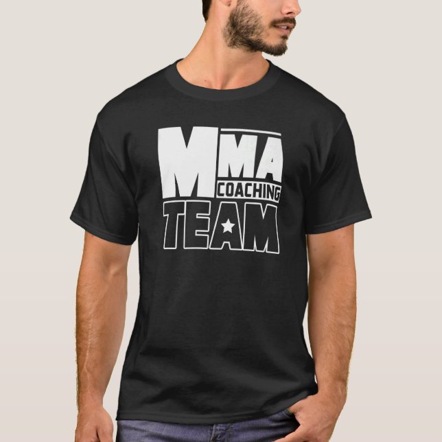 Mma Coaching Team Teacher Trainer Coach Premium T-Shirt (Front)