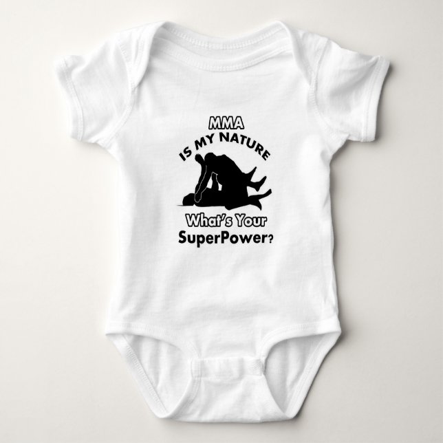 MMA DESIGN BABY BODYSUIT (Front)