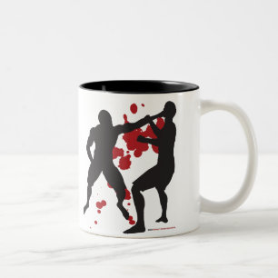 MMA FACE PUNCH Two-Tone COFFEE MUG