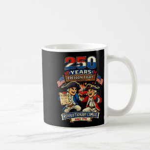 MMA Fighter 250th Anniversary Patriotic Warriors Coffee Mug