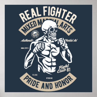 MMA Fighter poster