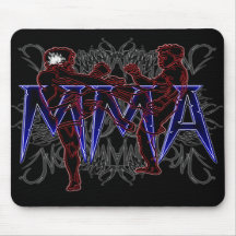 MMA fighters mouse pad