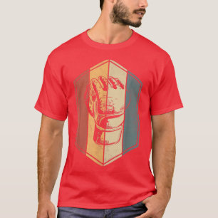 MMA Gifts Retro Vintage MMA Glove Kickboing Jujits T-Shirt