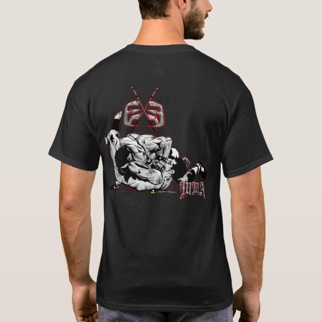 MMA Grappling T-Shirt (Back)