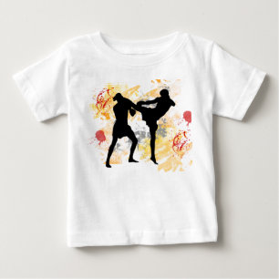 MMA Head Kick Baby T-Shirt