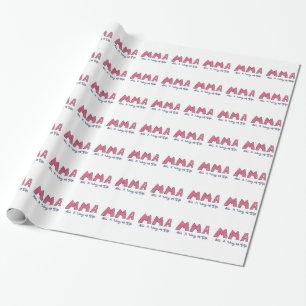 MMA It's a Way of Life Wrapping Paper