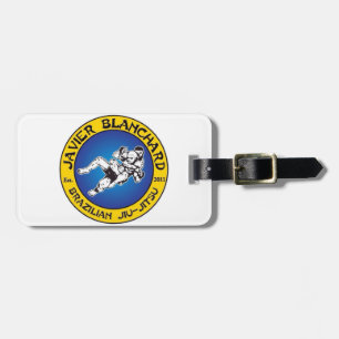 mma jiu jitsu bjj luggage tag