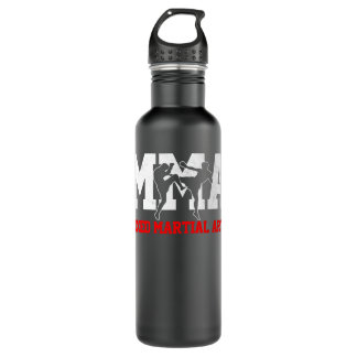MMA Kickboxin Fighter Classic T Shirt 710 Ml Water Bottle