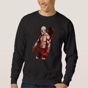 MMA Man Cage Fighter Free Fighting Boxing Sweatshirt