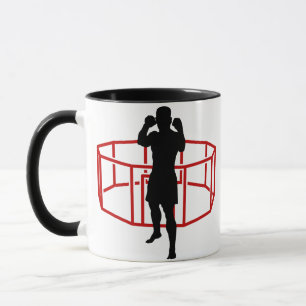 MMA Mens Mixed Marshal Arts Cage Fighter Ready  Mug