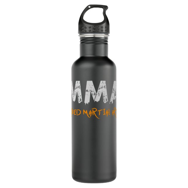 Mma, Mixed Martial Arts Essential T Shirt 710 Ml Water Bottle (Front)