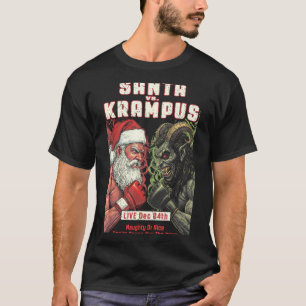MMA Mixed Martial Arts Funny Christmas Santa T-Shirt