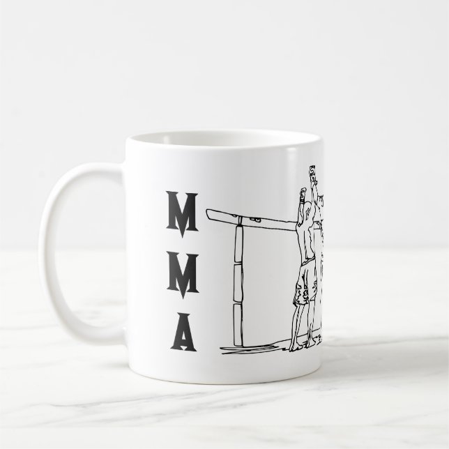 MMA Mixed Martial Arts Mug by Art4Fighters (Left)