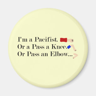 MMA Pacifist Humour Design Magnet