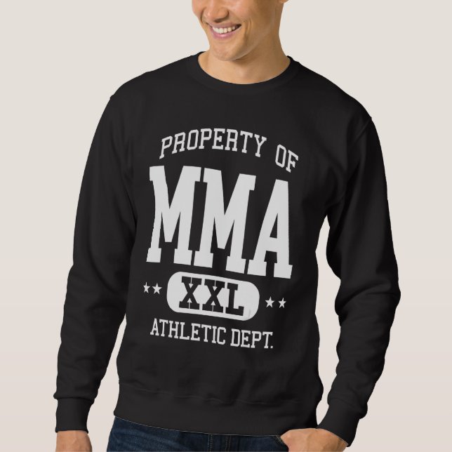 MMA Retro Athletic Property Dept Sweatshirt (Front)