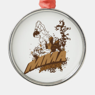 MMA Rocks Metal Tree Decoration