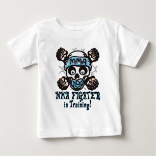 MMA Skull and Binky Baby T-Shirt