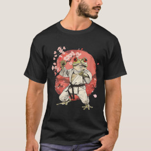MMA Toad Taekwondo Frog Judo Kickboxing Sakura T-Shirt