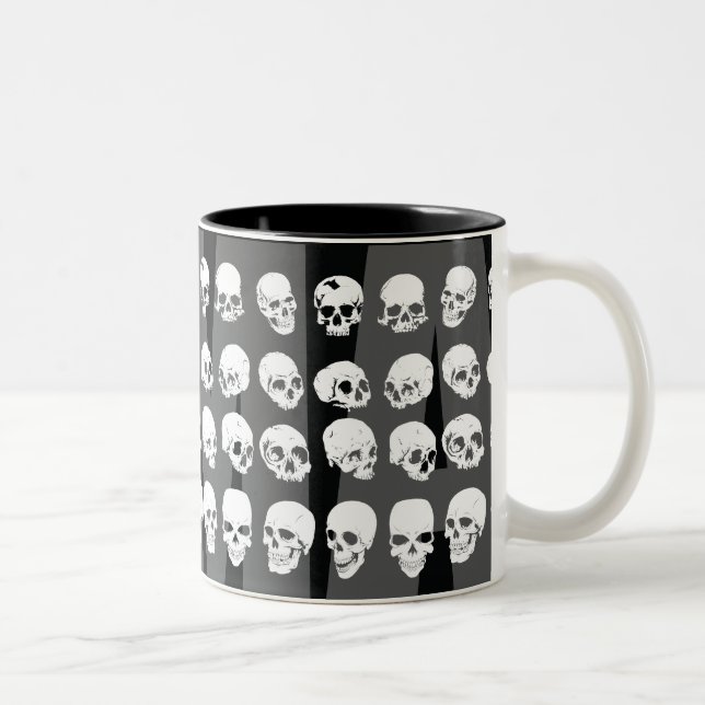 MMA VICTORY SKULLS Two-Tone COFFEE MUG (Right)