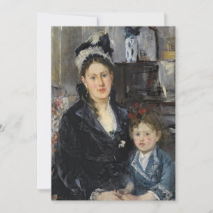 Mme Boursier and Her Daughter   Berthe Morisot